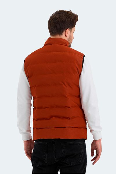 Slazenger Мъжка оранжева жилетка Zula - St21ye010-760 V2