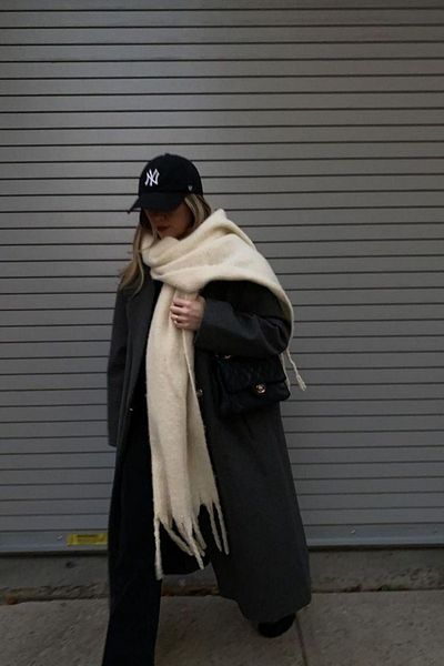 Home Unisex Premium Soft Boucle Scarf