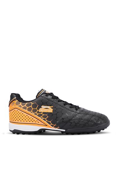 Slazenger Pantofi de fotbal Danger I Hs Astroturf Field Negru / Portocaliu