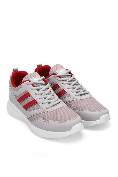 Slazenger Omıros I Sneaker Ανδρικά Παπούτσια Γκρι / Κόκκινο
