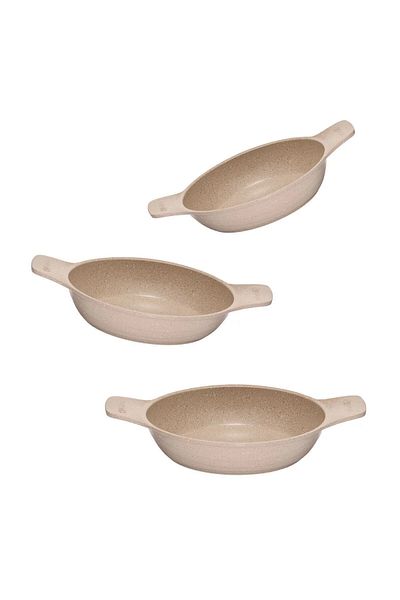 ThermoAD Mink Hot Pot Sauce Set - 10 Pcs, 3 Pieces, 18Cm-20Cm-22Cm