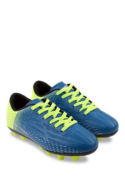 Slazenger Score Kr Football Ανδρικά παπούτσια Astroturf Field Μπλε / Κίτρινο
