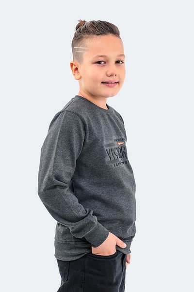 Slazenger Hanorac pentru copii Duna unisex - gri închis