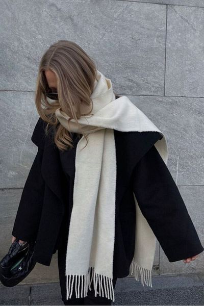 Home Unisex Premium Soft Boucle Scarf