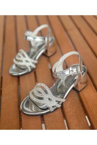 Surpie Shoes Pantofi cu toc pentru copii, pantofi de seara pentru copii