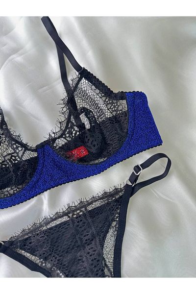 CES'Y LİNGERİE DARLA SUtien SEXY CU Sârmă din dantelă moale (EXCLUSIV DE VALENTINE)