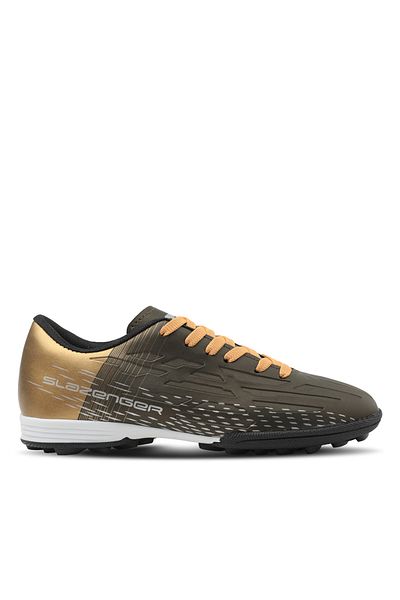 Slazenger Ανδρικά παπούτσια ποδοσφαίρου Astroturf Field - Score I Hs Khaki / Gold