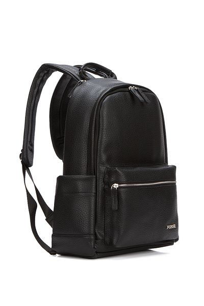 Fossil 9511 Unisex Backpack - Laptop Compartment, Stylish Design, Black