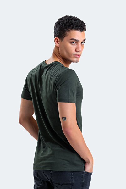 Slazenger Sector Ανδρικό T-shirt Χακί