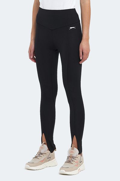 Slazenger Naıla Γυναικείο Καλσόν Fitness Μαύρο