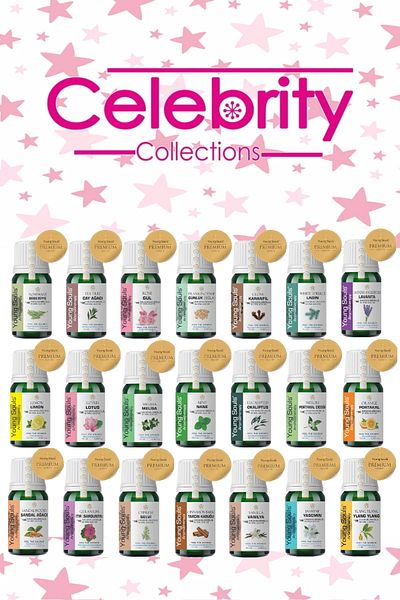 YOUNG SOULS Celebrity Aromatherapy Rose Essential Oil Collection - Rose Essential Oil Collection 210 ml