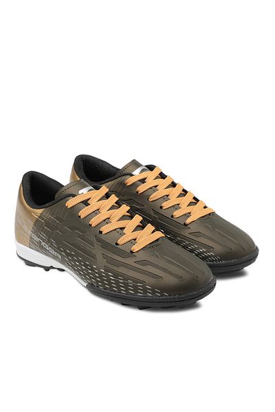 Slazenger Ανδρικά παπούτσια ποδοσφαίρου Astroturf Field - Score I Hs Khaki / Gold