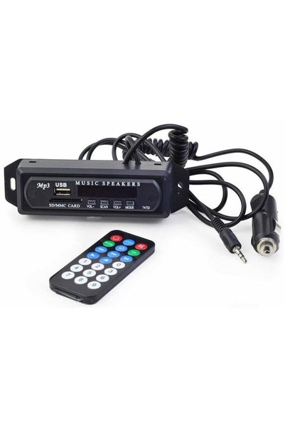 TEKNOGREEN Tmu-105 Usb/sd & Bluetooth Kart Araç Içi Oto Çakmaklık Girişli Modül