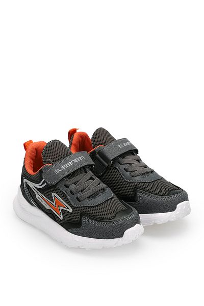 Slazenger Pantofi Kaoru In pentru băieți Gri închis / Portocaliu