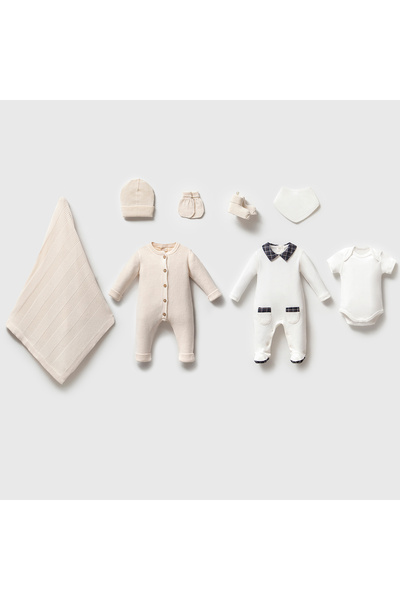 DIDuStore Nipperland Men's 0-3 Months Frank Set of 8