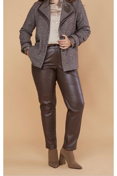 BAKTAGÖR Luxury Leather Pants (Back Waist Elastic)