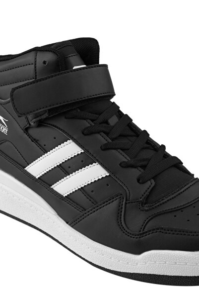 Slazenger BAMBOO IN Erkek Cırt Cırtlı Siyah / Beyaz Günlük Spor Ayakkabısı