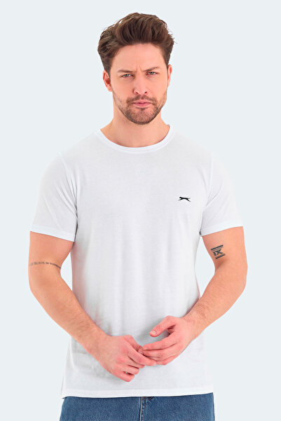 Slazenger Ανδρικό λευκό μπλουζάκι - Rosalva