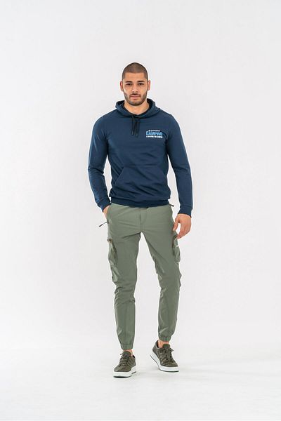 Combat Tactical Παντελόνι αλεξίπτωτου εξωτερικού χώρου Tactical Jogger Cargo Pocket Safari - 518 - B27