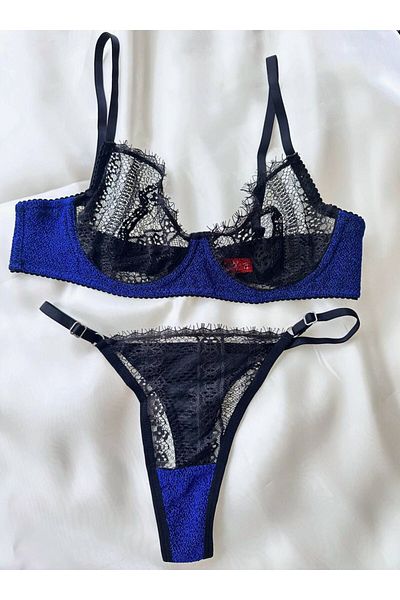 CES'Y LİNGERİE DARLA SUtien SEXY CU Sârmă din dantelă moale (EXCLUSIV DE VALENTINE)