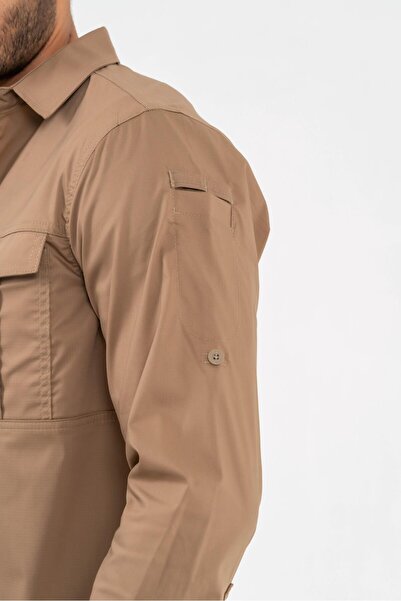 Combat Tactical Outdoor Taktik Gömlek Fermuar Cepli Koruma Swat Gömlek Yazlık - 424
