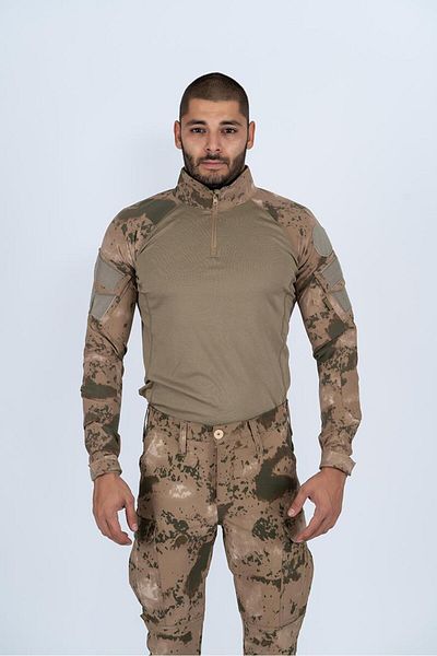 Combat Tactical Μακρυμάνικο πουκάμισο Camo Gendarmerie - Outdoor 401