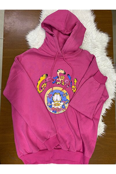 skycott 3-nitna Garfield Štampano Sa kapuljačom ženska Oversize kroj majica