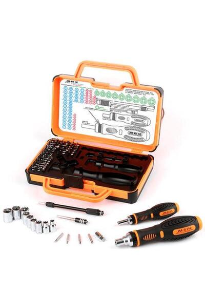 Jakemy Jm-6112 Profesyonel Tornavida Seti 69 Parça