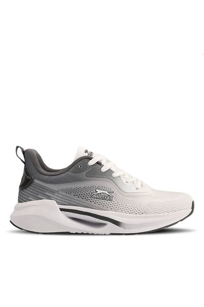 Slazenger Ανδρικά αθλητικά παπούτσια casual Wemba Sa13re049-014 λευκά/καπνιστά