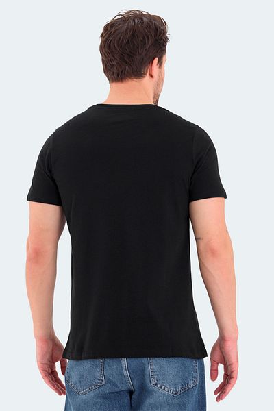Slazenger Tricou negru pentru bărbați - Rosalva