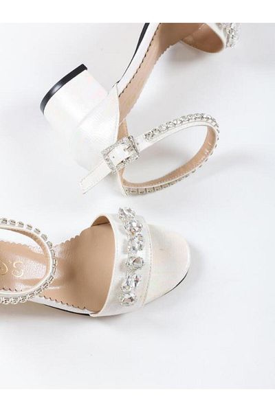 Baby DS White Carmen High Heels