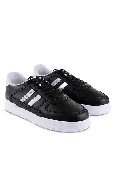Slazenger Men's Camp in Sneaker Shoes Black / White