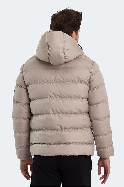 Slazenger NOVEX Ανδρικό Παλτό Stone Grey
