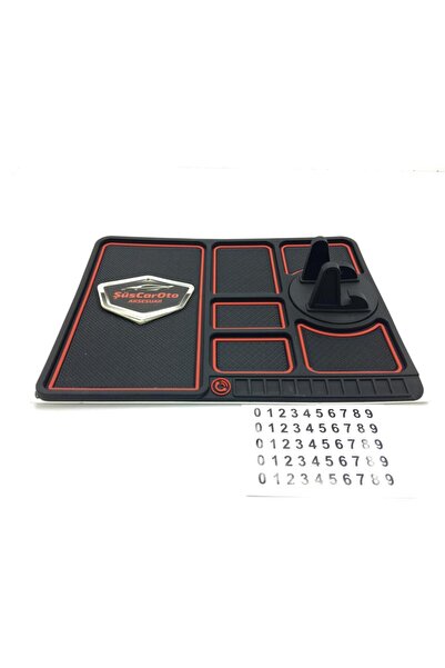 caralp الجيل الجديد من حامل الهاتف والرقم الفراغي - وسادة معجزة مضادة للانزلاق