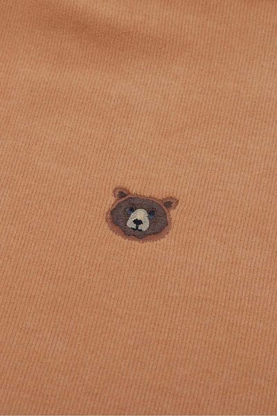 WWF Market Bozayı Supersoft Pocket Hoodie - Latte