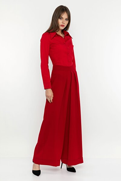 INVIDIA Pleated Trousers Skirt