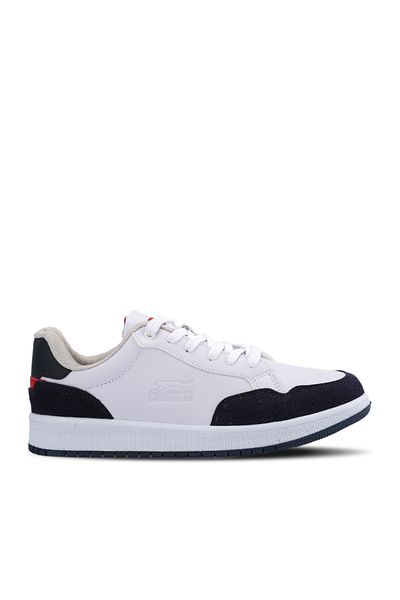 Slazenger Perechea I pantofi pantofi damă alb / bleumarin / roșu