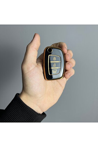 LUXE AKSESUAR Hyundai I20 2011-2018 - Accent - Sonata Μαύρο με ελαστικά σιλικ...