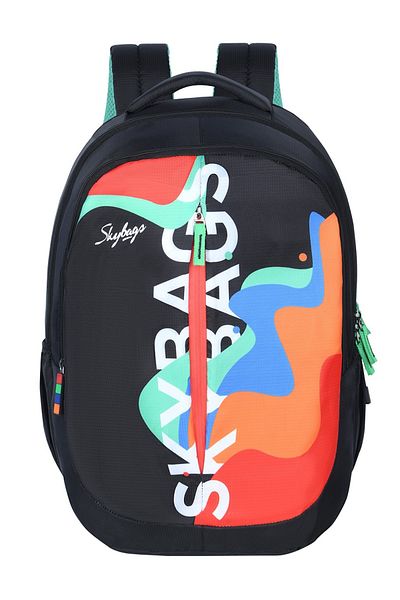 Skybags KLAN 05 SCHOOL BACKPACK BLACK
