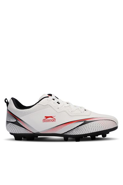 Slazenger Λευκά ανδρικά παπούτσια ποδοσφαίρου Marcell Krp Astroturf