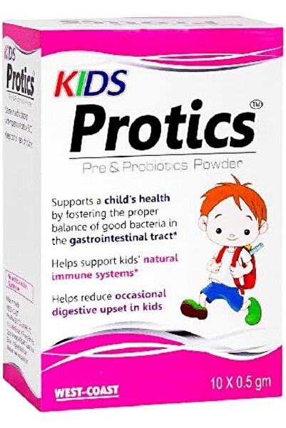 Kids مسحوق بروتيكس بري آند بروبيوتيك للأنظمة المناعية الطبيعية ويست كوست 10
