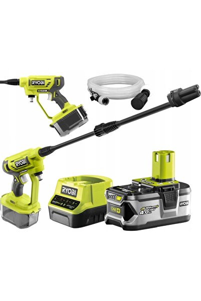 Ryobi RY18PW22A-140 Akülü Basınçlı Yıkama Makinesi 1X4AH 22 Bar
