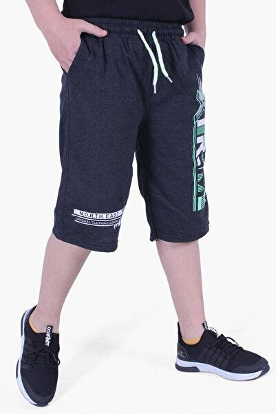 FYK KİDS Xtremea Yazı Baskılı Yksek Bel Erkek Çocuk Kapri