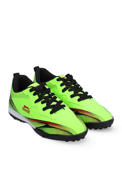 Slazenger Pantofi de fotbal verzi pentru băieți - Marcell Hs