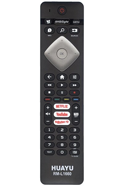 Philips Rm-l1660 H0357c Netflix Rakuten Youtube Tv Tuşlu Kumanda
