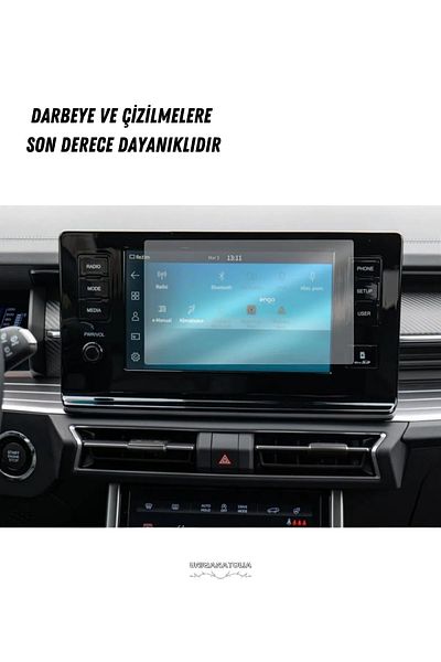 UniqAnatolia Ssangyong Torres 2023-2024 Navigation and Multimedia Compatible Nano Screen Protector
