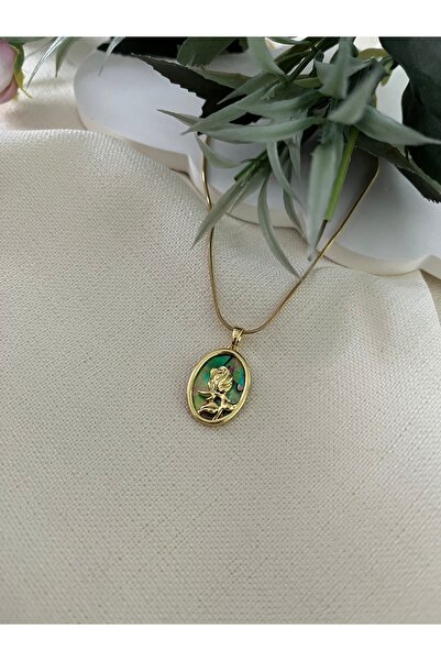 nergis collection Sevgililer Günü Art Collection Sanat Kolye Çelik Kolye