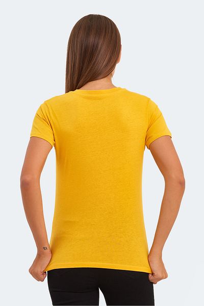 Slazenger Γυναικείο μπλουζάκι Mustard Kristen I