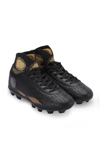 Slazenger Pantofi de fotbal pentru băieți Hadas Krp Negru / Galben
