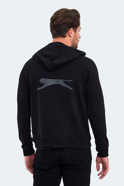 Slazenger Мъжки черен суичър - Kicker